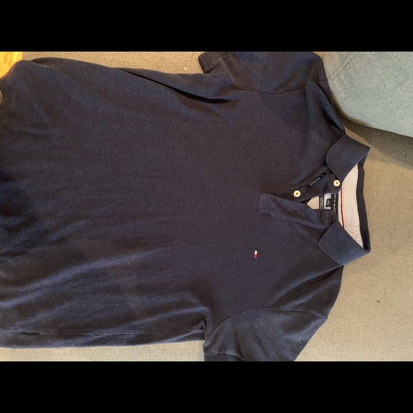Hilfiger Blue Polo Shirt (New without tags) - Picture 2 of 2
